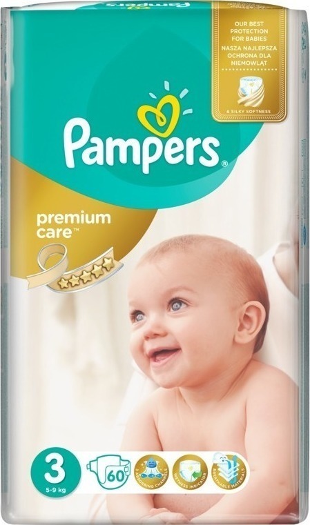 Pampers Premium Care No 3 (5-9kg) 60 τμχ - feelhealthy.gr