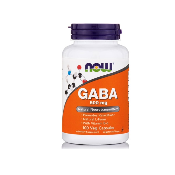 Now GABA 500mg + Vitamin B6 Συμπλήρωμα Αμινοξέων για το feelhealthy.gr