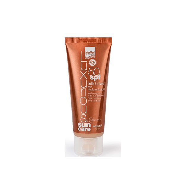 Intermed Luxurious Sun Care Silk Cover Bronze Beige SPF feelhealthy.gr