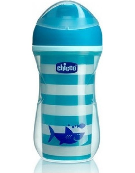Chicco Active Cup μπλε 14m+ 266ml 06981-20