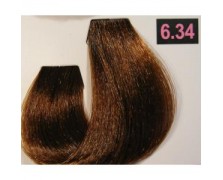 Silky Color Professional Σωληνάριο 6.34 Σκούρο Χρυσό Χάλκινο Ξανθό 100g