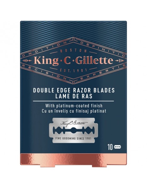 Gillette King C 10 ανταλ/κές Λεπίδες