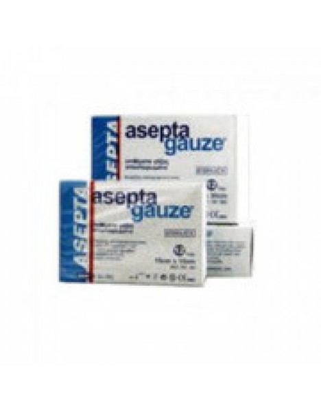 Asepta Gauze Sterile Επιθέματα Γάζας αποστειρωμένα 15x30/12τμχ