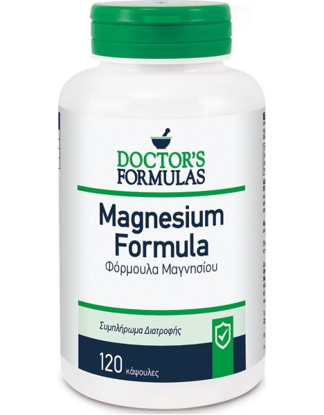 Doctor's Formulas - Magnesium Formula Συμπλήρωμα διατροφής με Μαγνήσιο - 120 δισκία