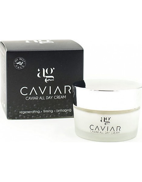 AG Pharm Caviar All Day Cream Πλούσια 24ωρη Κρέμα για πρόσωπο & λαιμό, με χαβιάρι, 50ml