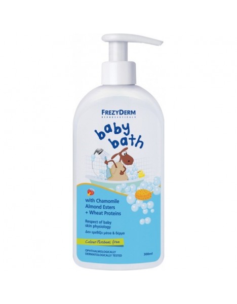 Frezyderm Baby Bath, Απαλό Αφρόλουτρο για Βρέφη 300ml