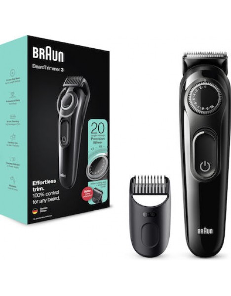 Braun Beard Trimmer 3 Trimmer Μηχανή BT3322