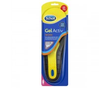 Scholl Gel Activ Work Ανατομικοί Πάτοι Παπουτσιών Εργασίας Κατά των Οσμών για Γυναίκες 2τμχ