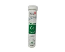 Swiss Energy vitamin D3 calcium ασβέστιο 20 αναβραζοντα δισκία