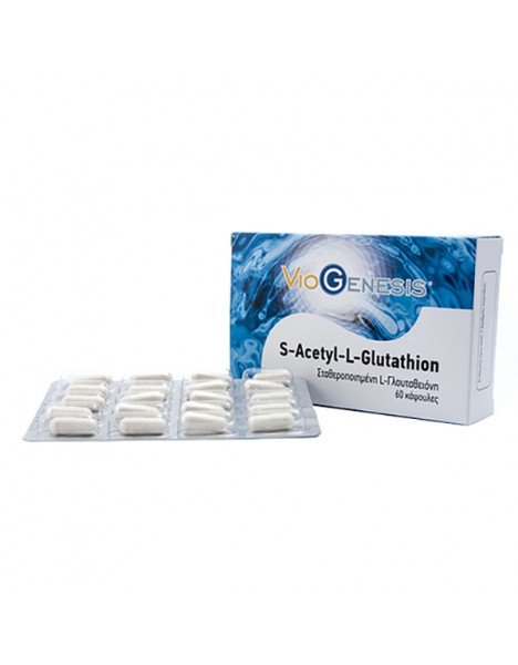 Viogenesis S-Acetyl-L-Glutathion 60 caps