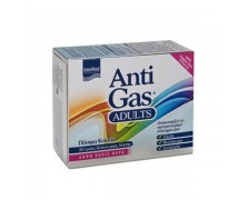 Intermed AntiGas Adults 20 Φακελίσκοι - Πόσιμα Κοκκία Για Ανακούφιση Από Πίεση, Φούσκωμα, Δυσφορία