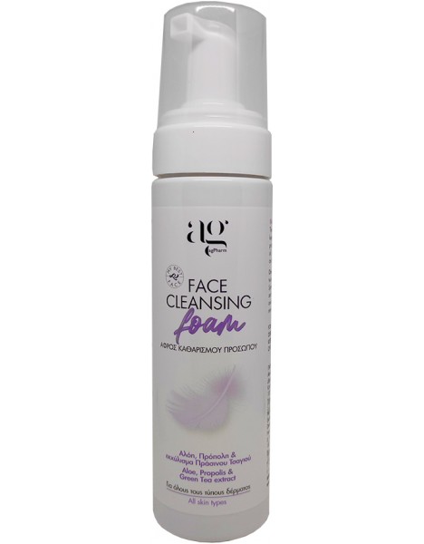 Ag Pharm Face Cleansing Gel Foam Αφρός καθαρισμού προσώπου 200ml