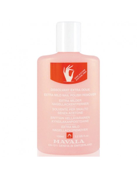 Mavala Nail Polish Remover Pink Απαλό Ξεβαφτικό Νυχιών χωρίς Ασετόν 100ml