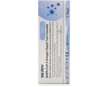 Sejoy SARS-COV-2 Antigen Rapid Test Cassette 1τμχ Αυτοδιαγνωστικό Τεστ Ταχείας Ανίχνευσης Αντιγόνων με Ρινικό Δείγμα