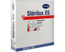 Hartmann Sterilux ES αποστειρωμένη γάζα 17 κλωστών, 16πλή 36x40cm 10τμχ