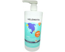 Helenvita Baby All Over Cleanser Perfume Talc 1000ml με Αντλία