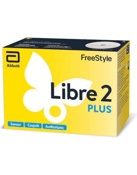 Abbott Free Style Libre 2 Plus Αισθητήρας Μέτρησης Σακχάρου με Bluetooth