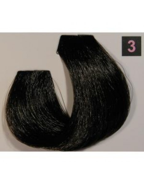 Silky Color Professional Σωληνάριο 3 Σκούρο Καφέ 100g