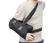 Vita Orthopaedics 03-2-013 Ρυθμιζόμενος Νάρθηκας Απαγωγικής Ακινητοποίησης Ώμου Αμφιδέξιος σε Μαύρο Χρώμα
