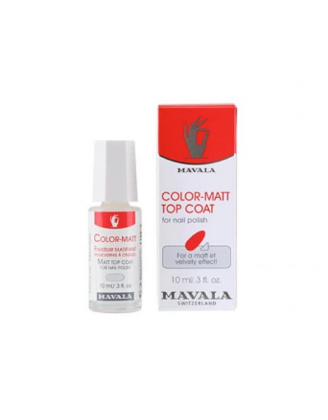 Mavala Color-Matt Θωράκιση Βερνικιού με Ματ Φινίρισμα 10ml