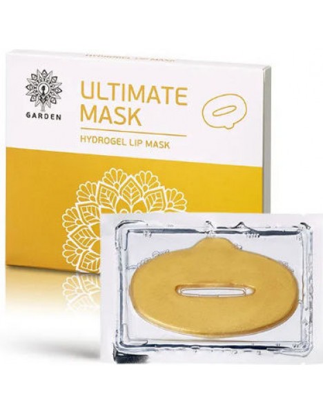 Garden Ultimate Hydrogel Lip Mask Μάσκα Χειλιών Lip Patches 3τμχ