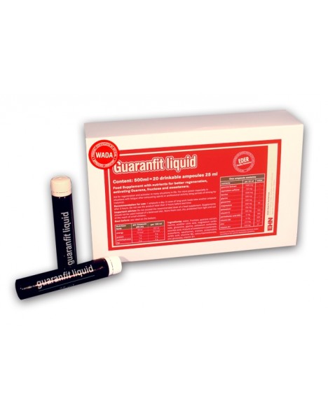 Guaranfit Liquid Guarana Πόσιμη (20 αμπούλες / 25 ml)
