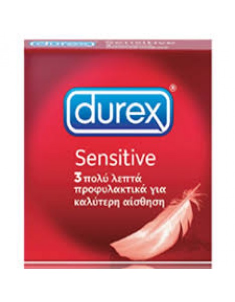 Προφυλακτικά Durex sensitive 3's