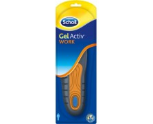 Scholl Ανατομικοί Πάτοι Ανδρικοί για Άνεση στα Σκληρά Εργαζόμενα Πόδια Gel Activ Work Μέγεθος( Νο40-46.5) Ένα Ζευγάρι