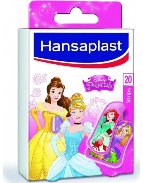 Hansaplast Princess Αυτοκόλλητα Παιδικά Επιθέματα Πληγών, 20τμχ