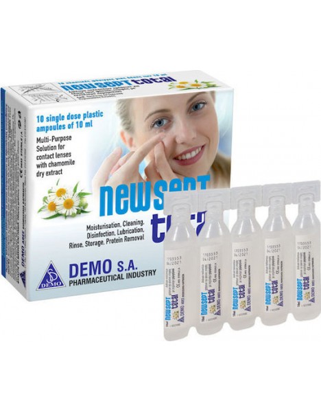 Demo New Sept Total Οφθαλμικές Σταγόνες 10x10ml