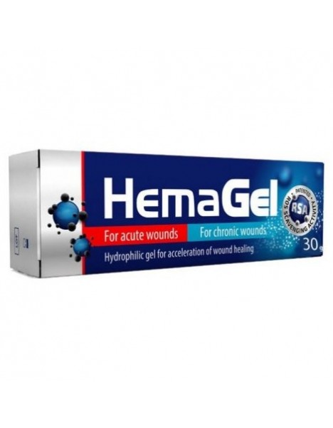 Hemagel Υδρόφιλη Γέλη Επούλωσης Τραυμάτων 30gr