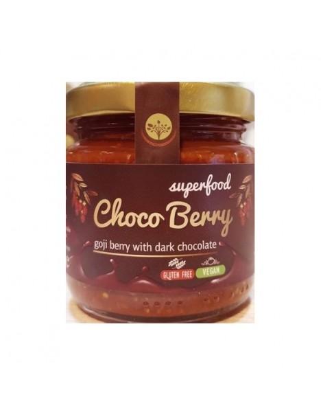 Choco Berry Βαζάκι Superfood choco berry Vegan-Gluten-free 250gr