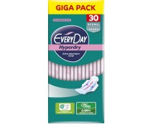 EveryDay Hyperdry Normal Ultra Plus Σερβιέτες με Φτερά 5 Σταγόνες Giga Pack 30 Τεμάχια