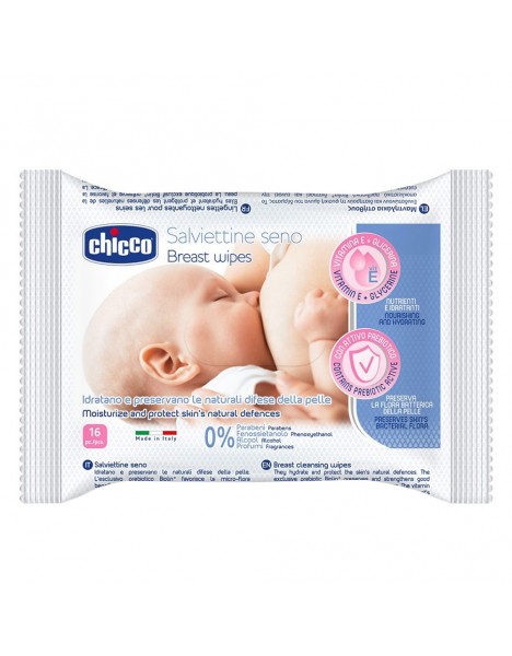 Chicco Μαντηλάκια Καθαρισμού για το Στήθος 72τμχ 09166-00