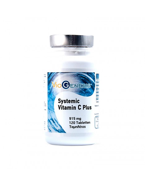 SYSTEMIC VITAMIN C PLUS (MH ΟΞΙΝΗ ENIΣΧΥΜΕΝΗ ΒΙΤΑΜΙΝΗ C) 915mg 120tabs (VOG6564) 