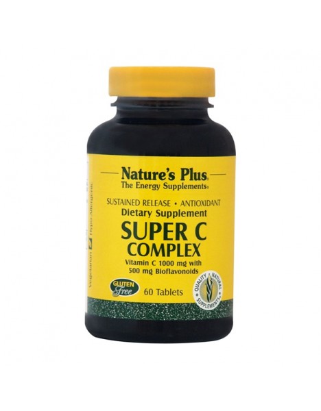 Nature's Plus Super C Complex 1000mg 60 ταμπλέτες 