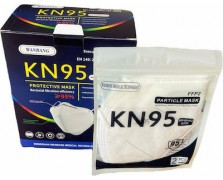 Wanbang KN95 20τεμάχια. ΕΝ149:2001+Α1:2009 Λευκό χρώμα