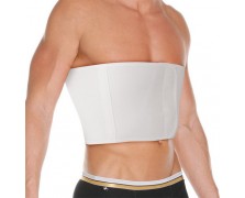 Vita Orthopaedics 04-1-005 Ελαστική Ζώνη Πλευρών Ύψους 18cm για Άνδρες σε Λευκό χρώμα