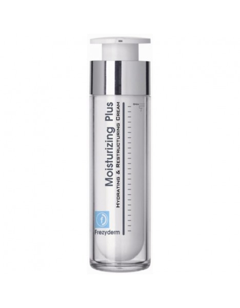 Frezyderm Hydrating & Restructuring Moisturizing Plus 30+ , Ενυδατική Κρέμα Προσώπου και Λαιμού, 50ml
