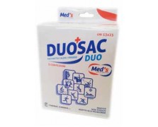 DuoSac Duo Διπλή Παγοκύστη Θερμοκομπρέσα Gel με θήκη 13X25