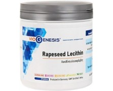 Viogenesis Rapeseed Lecithin Μη γενετικά τροποποιηµένη λεκιθίνη από ελαιοκράμβη σε σκόνη 300 g