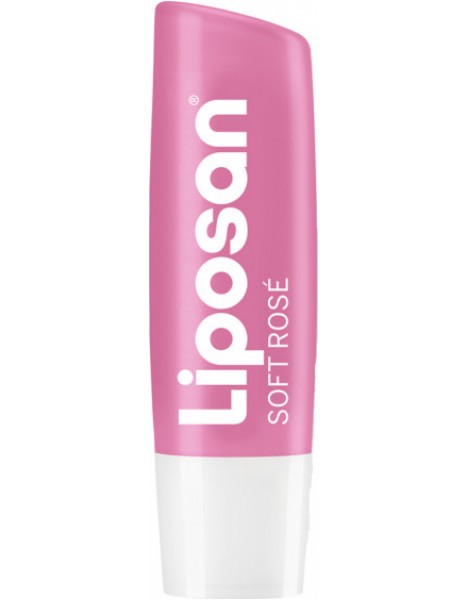 Liposan Soft Rose Lip Balm Περιποίησης Χειλιών με Απαλό Ροζ Χρώμα 4.8 g