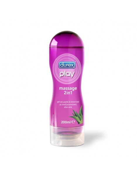 Durex Play massage 2 in 1 Διεγερτικό με aloe vera 200ml