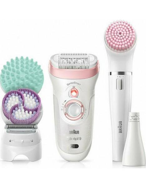 Braun Silk-Epil 9 Σετ Αποτρίχωσης Epilator για Πρόσωπο, Σώμα & Μπικίνι 9-995