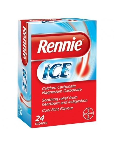 Bayer Rennie Ice 24 μασώμενα δισκία 