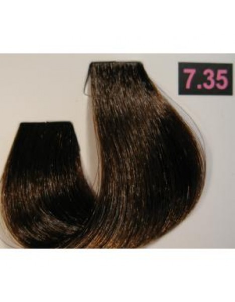 Silky Color Professional Σωληνάριο 7.35 Χρυσό Μαονί Ξανθό 100g