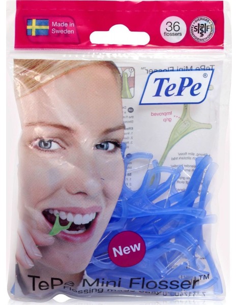 TePe Mini Flosser 36τμχ Μπλέ 