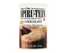 Nature's Plus, SpiruTein Chocolate,Υποκατάστατο Γεύματος 1.05lb 476gr Chocolate 