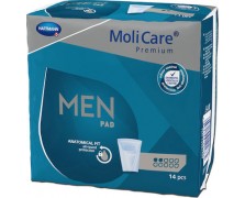 Hartmann Molicare Premium Men Pad Ανδρικές Σερβιέτες Ακράτειας Κανονικής Ροής 4 Σταγόνες 14τμχ