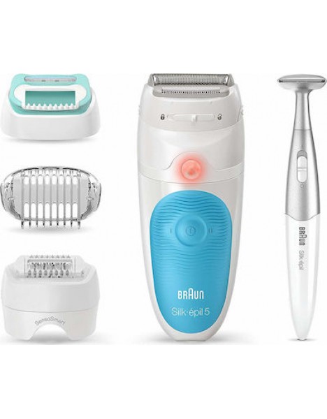 Braun Silk Epil 5 Σετ Αποτρίχωσης Epilator για Πρόσωπο, Σώμα & Μπικίνι SE5810